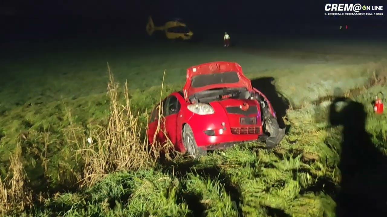 Cremaonline: Ricengo. Schianto sulla Melotta, tre persone sono rimaste ferite