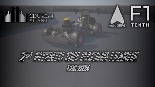 2nd F1TENTH Sim Racing League @ CDC 2024