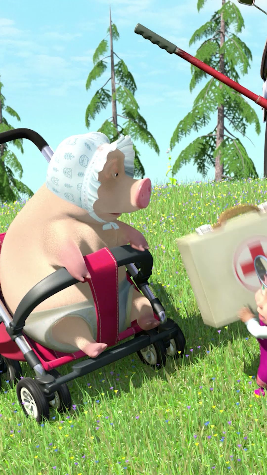 Поиграем в доктора ? ? #Shorts #машаимедведь #ТрудноБытьМаленьким #MashaandtheBear