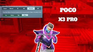 BGMI ultra hd graphics in poco x3 pro gameplay