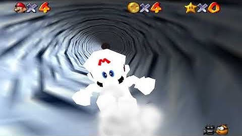 SM64 Cheat Code - full sparkling white mario  (December)
