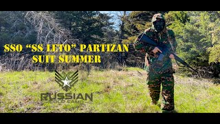 SSO “SS Leto” Partizan Suit Summer camouflage effectiveness