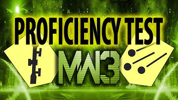 MW3 RANGE and DAMAGE Weapon Proficiency Test (Modern Warfare 3)