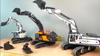 WHICH RC EXCAVATOR is BETTER? LIEBHERR 970, VOLVO 480 or LIEBHERR 926 ?