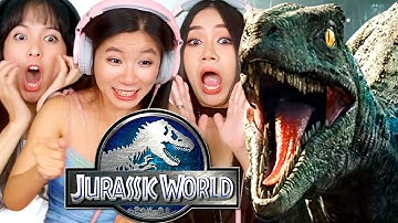 Foreign Girls React | Jurassic World | First Time Watch
