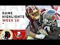 Redskins vs. Buccaneers Week 10 Highlights | NFL 2018