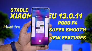 Try STABLE  Xiaomi Eu 13.0.11 on POCO F4, New MIUI 14 Launcher & Widgets and more..