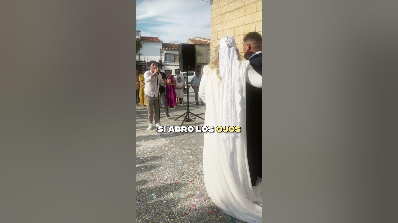 No Necesito Mas 🥹💒#NoNecesitoMas #DeMarcoFlamenco #Cover #Boda #Amor #Acapella #CarlosContreras
