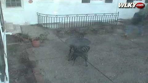 Break-In Surveillance Video