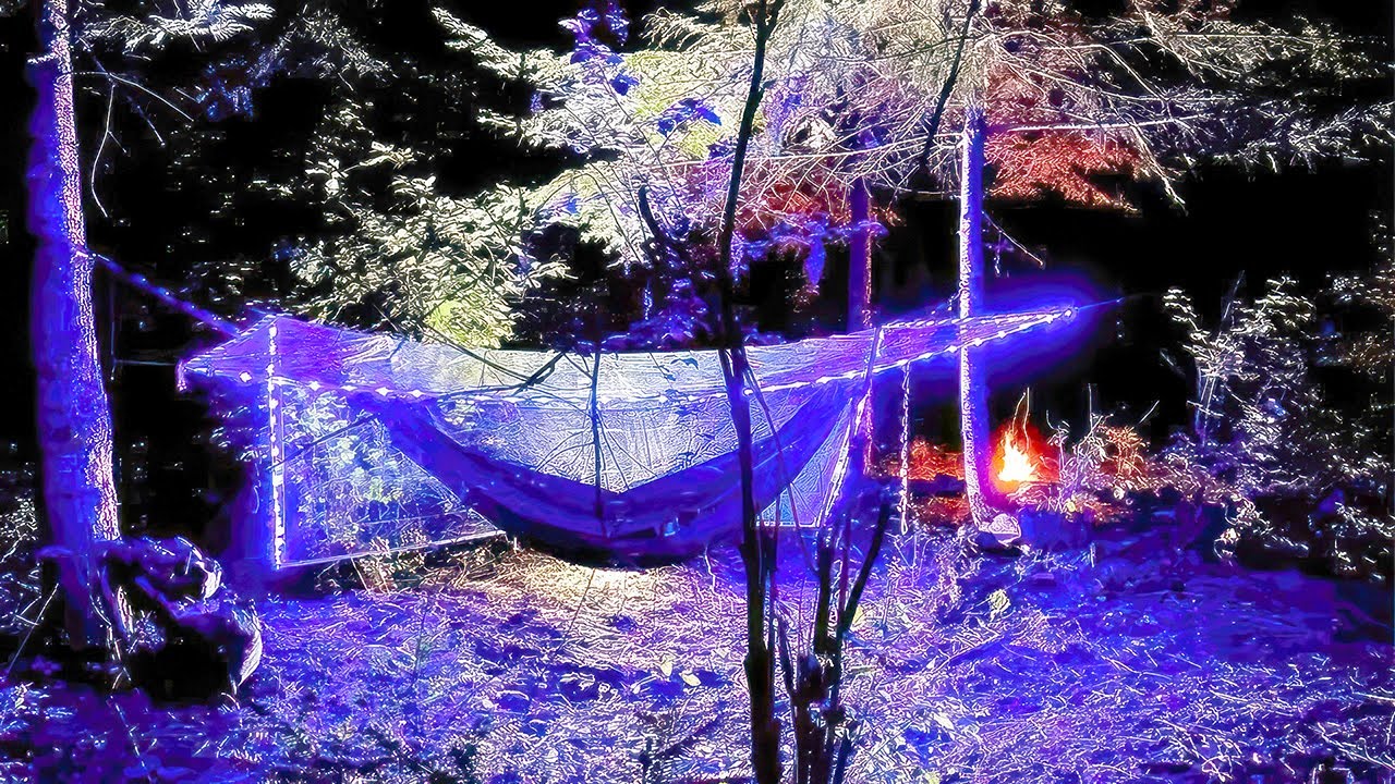 Hammock Camping By A Stream YouTube