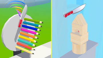 Slice It All vs Almost Cut - Very Satisfying And Relaxing ASMR Slicing Game