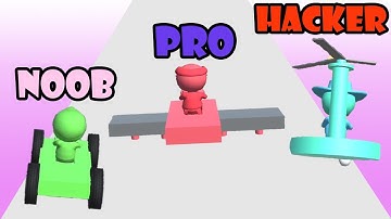 CarCraft.io - NOOB vs PRO vs HACKER