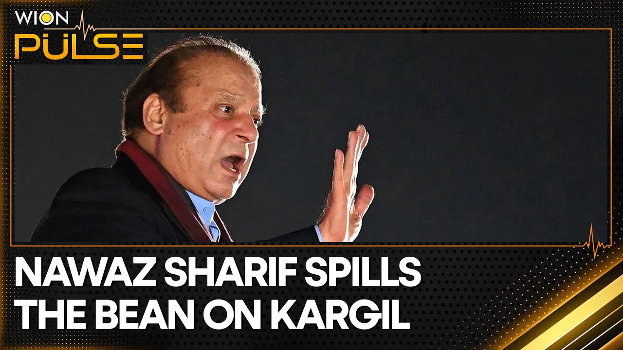 Pakistan’s Ex-PM Nawaz Sharif accepts Kargil was a mistake | WION Pulse