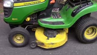 How to Adjust and Level the Mowing Deck on your John Deere Lawn Tractor