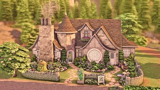 Spellcaster's Cottage and Jewelry Workshop | The Sims 4 Crystal Creations Speed Build