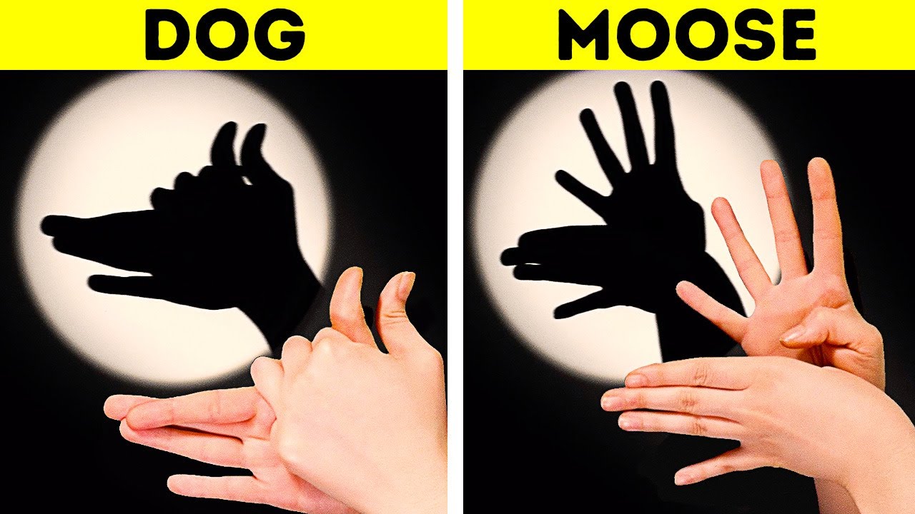 30 SHADOW SHOWS AND MAGIC TRICKS FOR YOUR KIDS AND FRIENDS