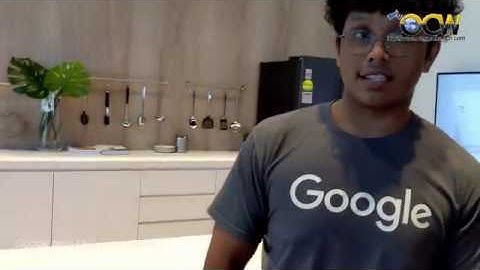 Google Nest Hub in the Kitchen