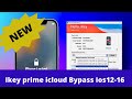 Bypass icloud ios 1216 avec rseau 100 tester