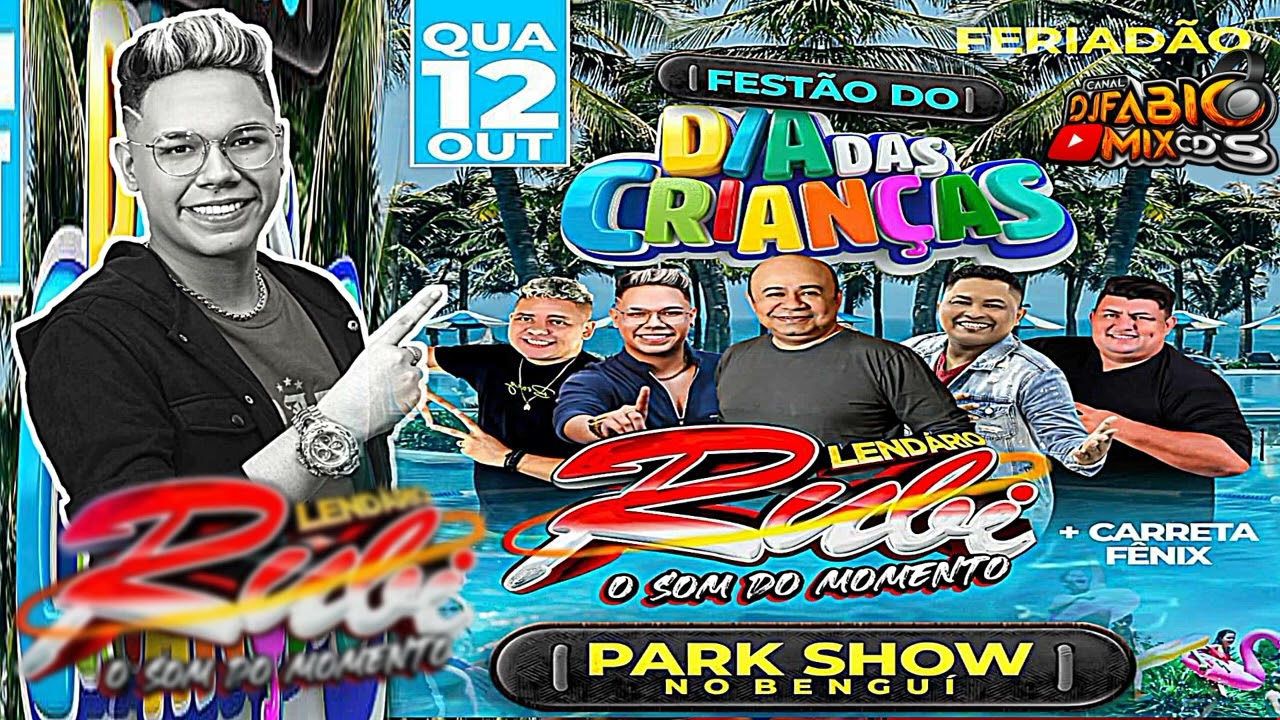 LENDÁRIO RUBI SAUDADE NA VIA SHOW DJ JAIRINHO 24-06-2019
