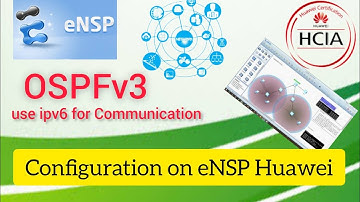 How to Configure OSPFv3 in IPv6 | Use OSPFv3 Routing Protocol in IPv6  Network on eNSP Huawei