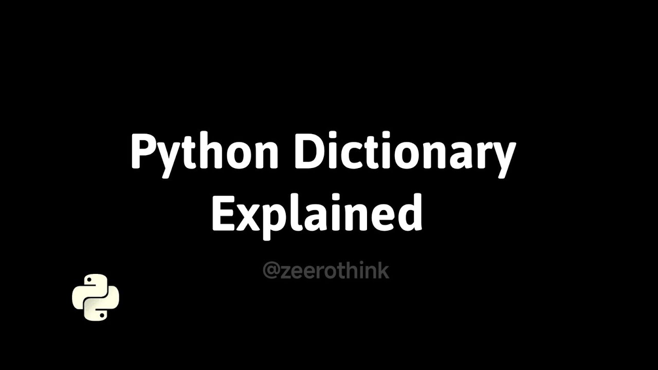 Python Dictionary Explained | Everything About Python Dictionaries ...