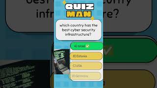 which country best cyber security infrastructure? #best #shorts #shortvideo #short #shortsfeed #gk