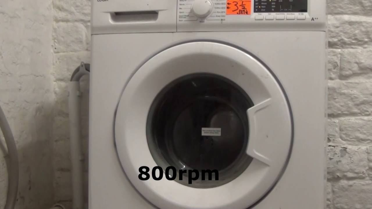 Logik L612WM15 Washing Machine Cotton Final spin 1200rpm (Pt 8 of 8