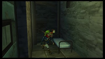 Inside the Prison Cells and Visiting Sandover Village (Jak 2 Debug Mode)