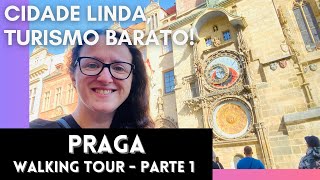 PRAGA 🇨🇿 O que fazer na Cidade Velha + vista panorâmica da torre do Relógio + walking tour PARTE 1