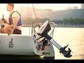 Parsun  the electric outboard motor 1200 w input power 1440 wh lithium battery