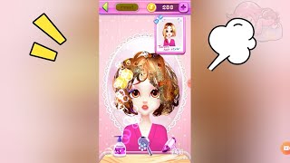 Bermain game menata rambut( salon salonan ) #magical hair salon screenshot 1