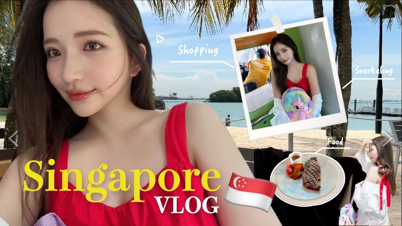 【シンガポールvlog】買い物したり美味しいご飯も食べれて充実しまくり💗🏝🤭