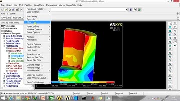 Hollow cylinder subjected to Internal pressure