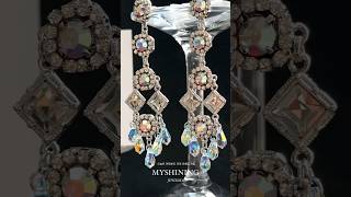 스와로브스키귀걸이 큐빅귀걸이 화려한귀걸이 - 자체제작 #jewelry #스와로브스키귀걸이 #오스트리아큐빅귀걸이#화려한귀걸이#귀찌쇼핑몰#귀걸이쇼핑몰#귀걸이그램#오팔귀걸이#대회귀걸이