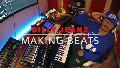BILLY JEANZ Making an ☆Emotional Trap Beat☆ with Maschine Mk3 and Komplete Kontrol S61 Mk2