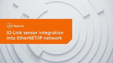 IO-Link integration into EtherNet/IP