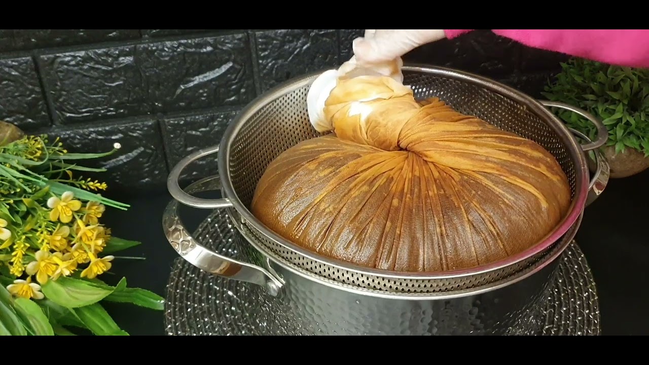 طريقة عمل دبس التمر الطبيعي والصحي بالدست الضغاط.. ماتنسوش الاشتراك بالقناة و جزاكم الله خير يارب.