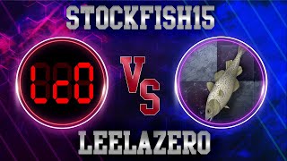 Fighting till the last second!! || Stockfish 15 vs Leela chess Zero | chess.com Blits semi finals