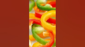 Qủa ớt chuông giàu vitamin và khoáng chất #cuocsongxanh #shortvideo #shorts