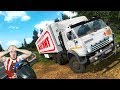 ВЫЛЕТЕЛ С ДОРОГИ НА КАМАЗЕ - ЕДЕМ В РОССИЮ EURO TRUCK SIMULATOR 2 + РУЛЬ