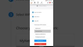 WiFi Setup in App screenshot 3