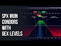 Using GEX to plan Iron Condors | 0dte SPX Options and Weekly Expiration