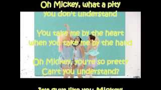 Hey Mickey! - Sweet California (LETRA)