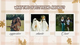 What Type of Best Friend Are You? ✨ | Supportive vs Chaotic vs Quiet | Aesthetic Quiz screenshot 2