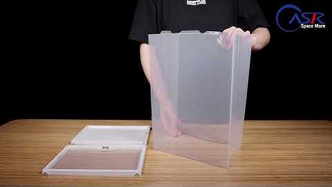 Clik Stackable Shoe Box II-Drop front shoe box-Installation video