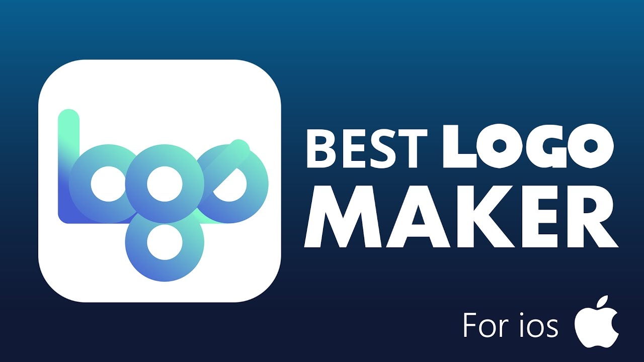  Best  LOGO  MAKER iPhone App Logo  creator  Poster design 