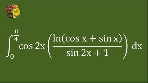 4th method to evaluate the definite integral using algebraic manipulation (Mis-225AAA)
