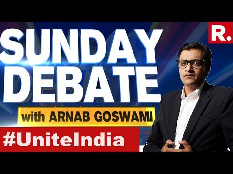 Who Tried To Divide India In 2019 Elections? | Exclusive Sunday Debate With Arnab Goswami