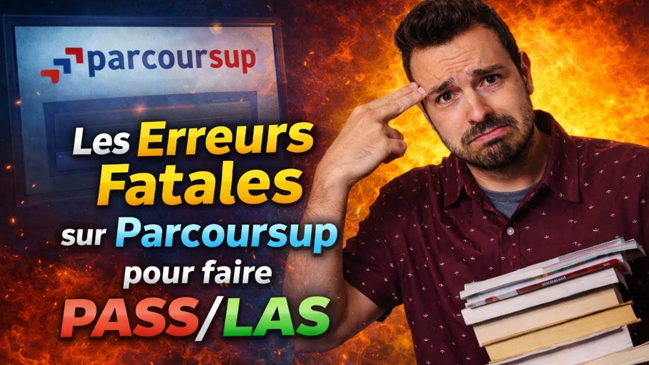 👨‍🎓Futur PASS/LAS : Ces erreurs sur Parcoursup peuvent te coûter très cher !