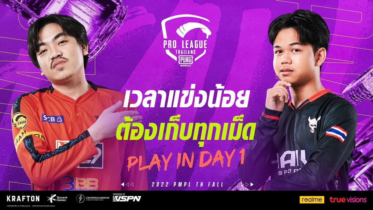 [TH] 2022 PMPL South East Asia Championship Play-in D1 | Fall | เวลาแข่งน้อย ต้องเก็บทุกเม็ด